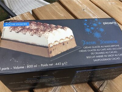 Buche Glacée Façon Tiramisu