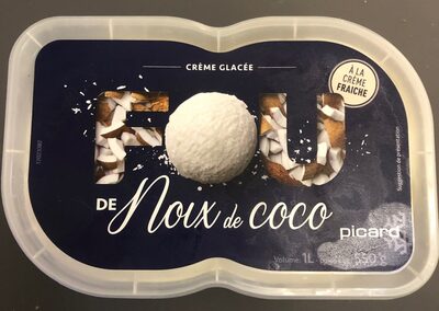 Crème glacée de noix de coco