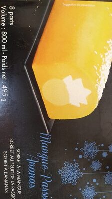 Bûche glacée front packaging