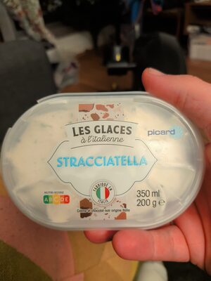 Glace stracciatella
