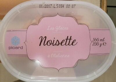Les glaces à l'italienne - Noisette