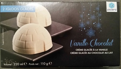 Igloos glacés Vanille-Chocolat
