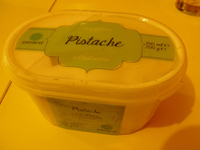 Crème glacée à la pistache