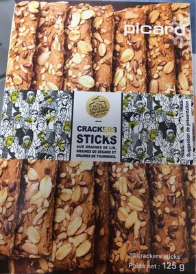 Crackers sticks aux grainesy
