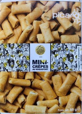 Mini-crêpes au Roquefort