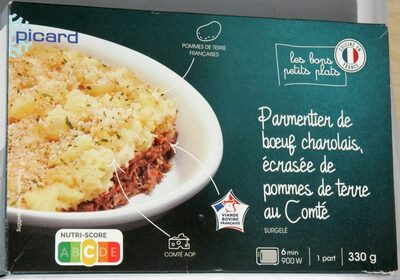 Parmentier de boeuf Charolais