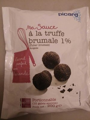 Ma sauce à la truffe brumale 1 %