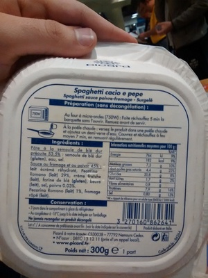 Spaghetti cacio e pepe