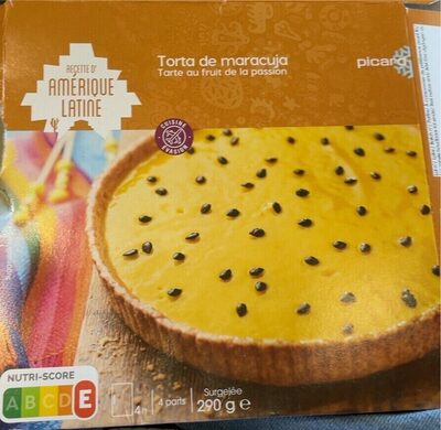 Tarte au fruit de la passion