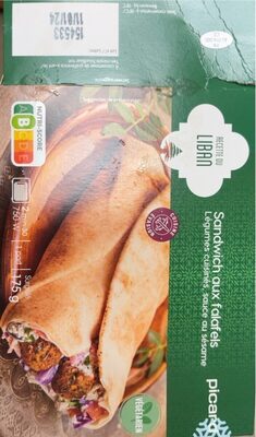 Sandwich aux falafels