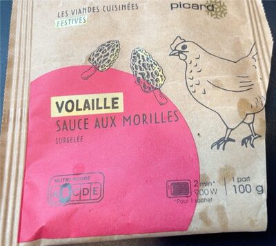 Volaille sauxe morilles