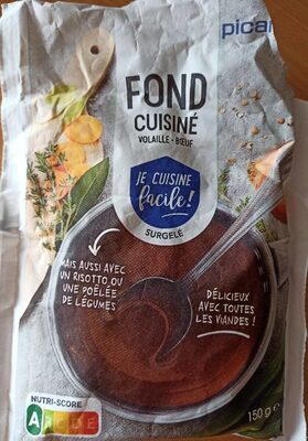 Fond cuisiné volaille boeif