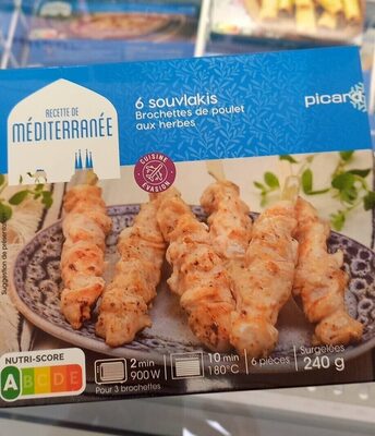 Brochettes poulet