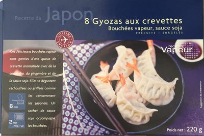 8 Gyozas aux Crevettes