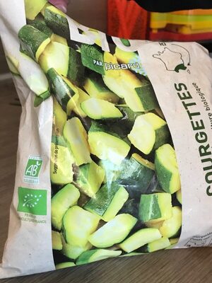 Courgettes en morceaux