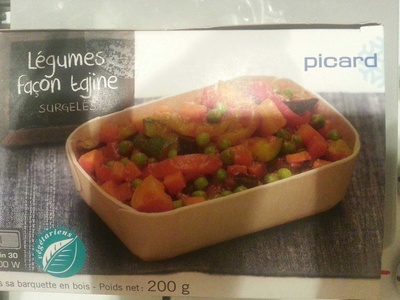 Légumes Façon Tajine front packaging