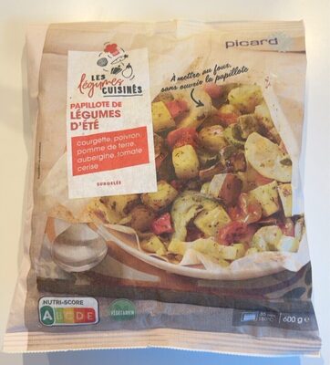 Papillote de légumes d’été