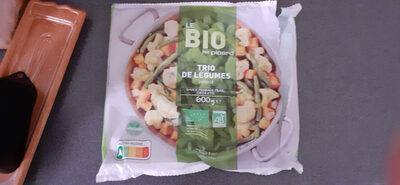 Trio de légumes surgelés