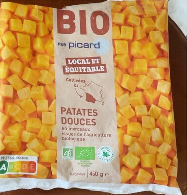 Patates douces en morceaux