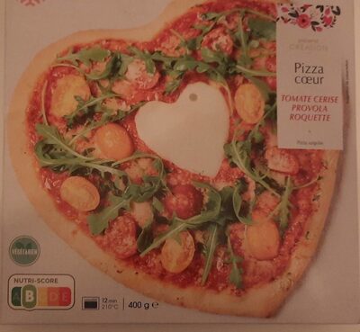 Pizza cœur Tomate cerise provola roquette