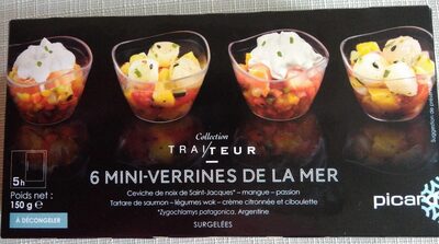 6 mini-verrines de la mer