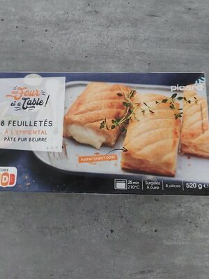 Feuilletés à l'emmental