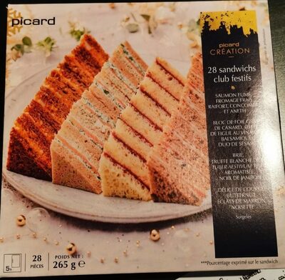 28 sandwichs club festifs