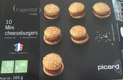 10 Mini cheeseburgers