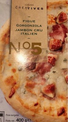Pizza Figue, Gorgonzola, Jambon Cru Italien