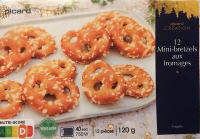 12 mini bretzels aux fromages