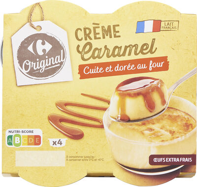 Crème Caramel🍮cuite et dorée au four