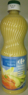 Vinaigrette nature front packaging