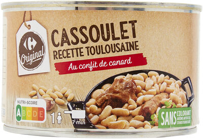 Cassoulet toulousain front packaging