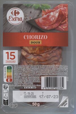 Chorizo à l'espagnole Doux