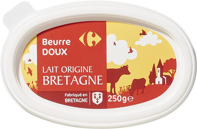 Beurre gastronomique doux