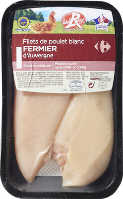 Filet de poulet blanc fermier d'auvergne