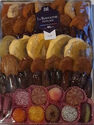LUCIE assortiment de fruits séchés confiseries aromatisées