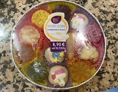 Univers licorne front packaging