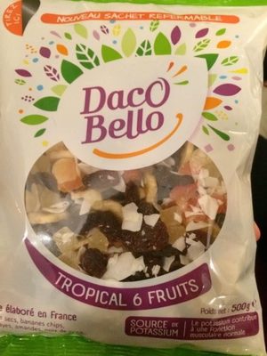 Tropical 6 Fruits front packaging