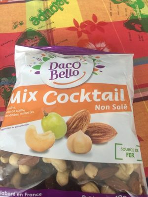 Mix Cocktail non salé front packaging