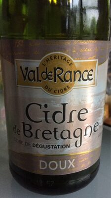 Cidre de Bretagne - doux front packaging