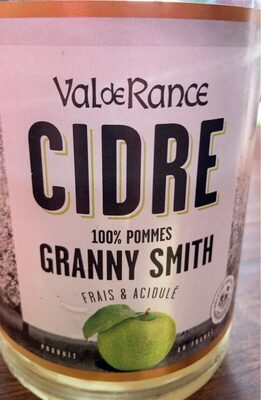 Cidre 100% pommes Grany Smith