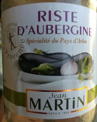 Riste d'aubergine front packaging