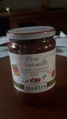 Fine ratatouille 5 baies & cranberries