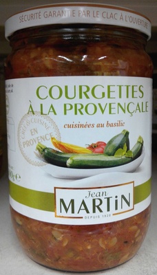 Courgettes à la provençale cuisinées au basilic