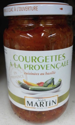 Courgettes à la provençale cuisinées au basilic