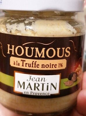 Houmous à la truffe noire front packaging