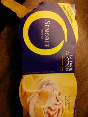 Senoble - La tarte au citron