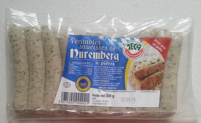 Véritables saucisses de Nuremberg