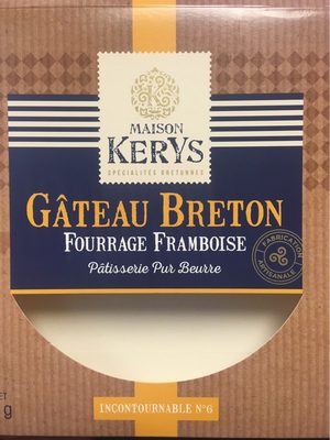Gâteau Breton Fourrage Framboise front packaging